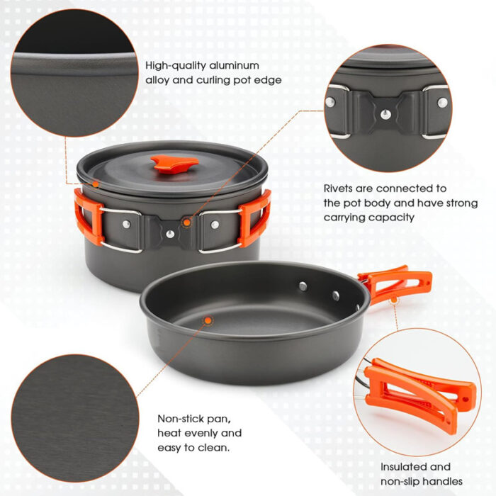 Camping Cookware Kit